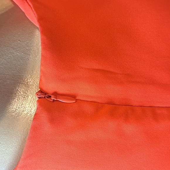 Lulus Reddish Orange Multi-striped Tie Back Mini Dress - Picture 5 of 9